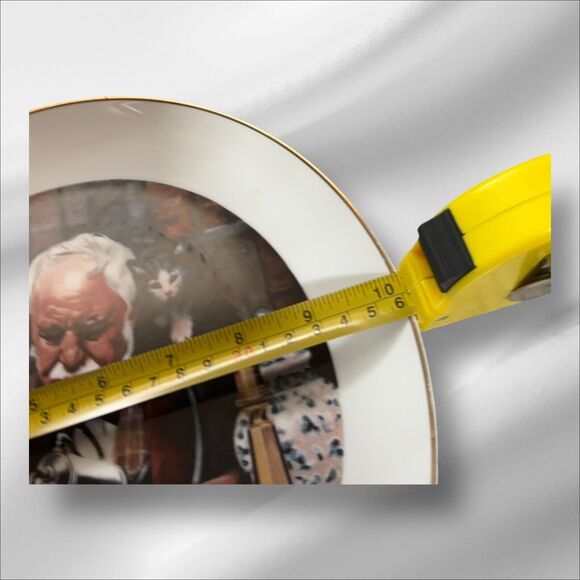 Norman Rockwell Collector plate “The Tinker” Early Works Collection 1981 - Picture 8 of 9